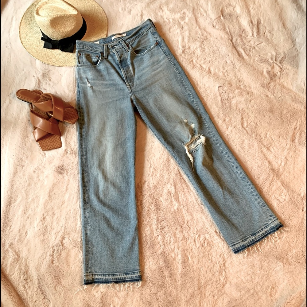 FP Levi’s Premium Ribcage Straight Jeans 27